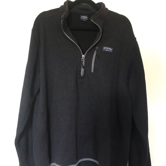 Black XL Quarter Zip Fleece - Picture 1 of 2